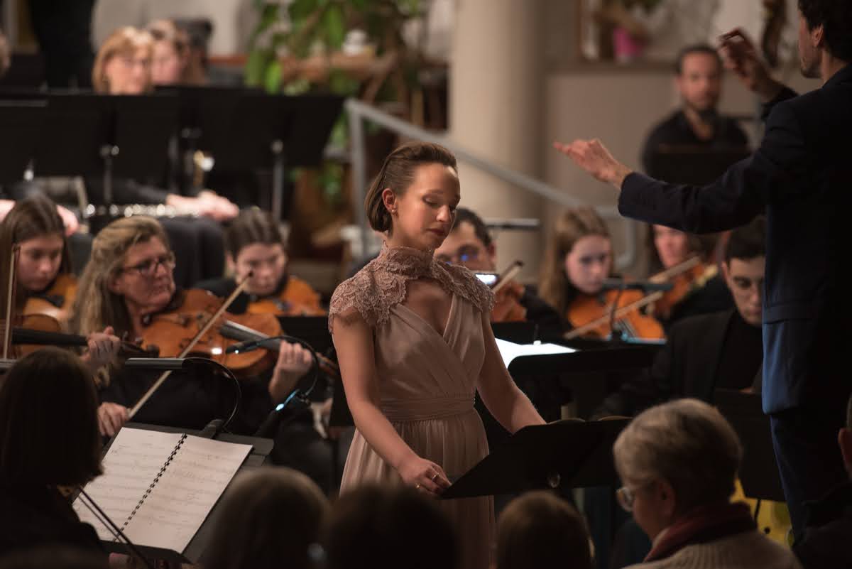 Magnificat de Rutter, Chœur et orchestre universitaire de Grenoble, 2023 © Photo : J-P Cleirec